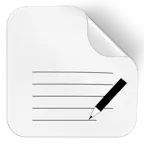 White writable paper