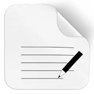 White writable paper