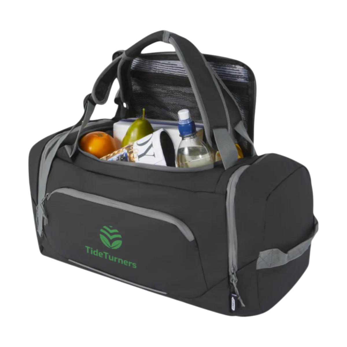 Aqua GRS Recycled Duffel Backpack main image