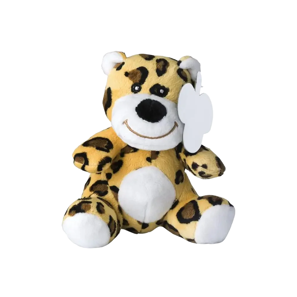 Plush Leopard - front view