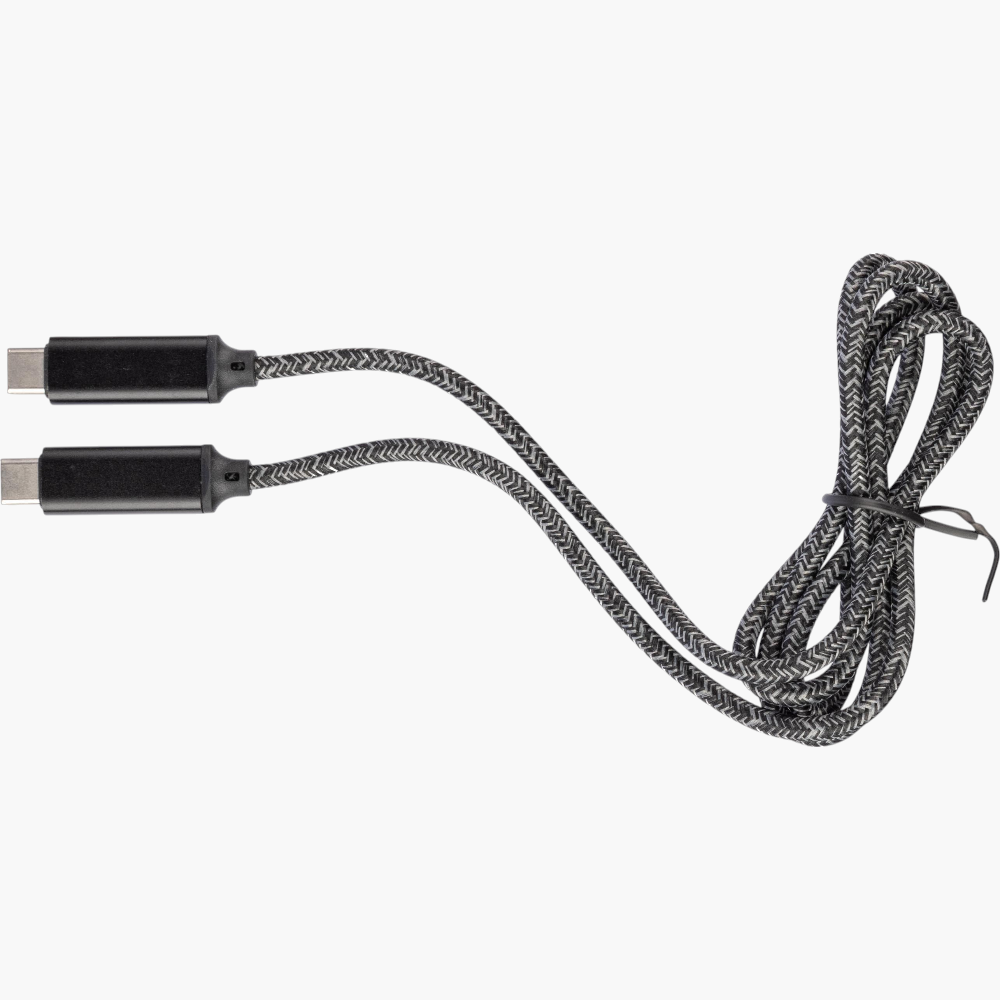 PDP - nylonfabricchargingcable65wclaudia square #F8F8F8 background