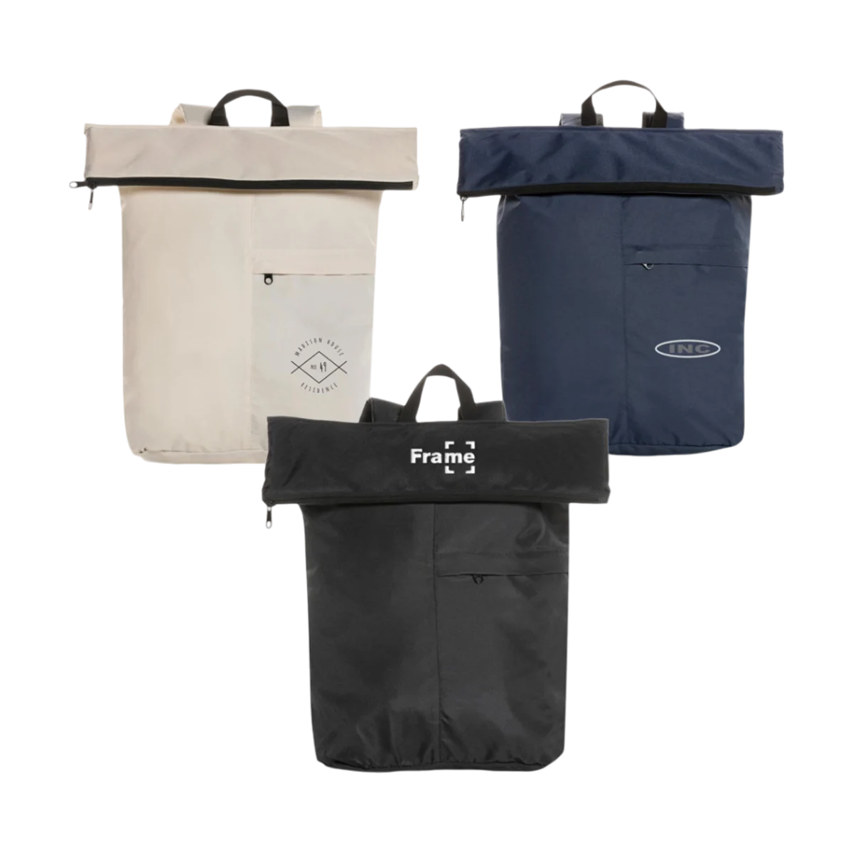 RPET Lightweight Foldable Backpack main image