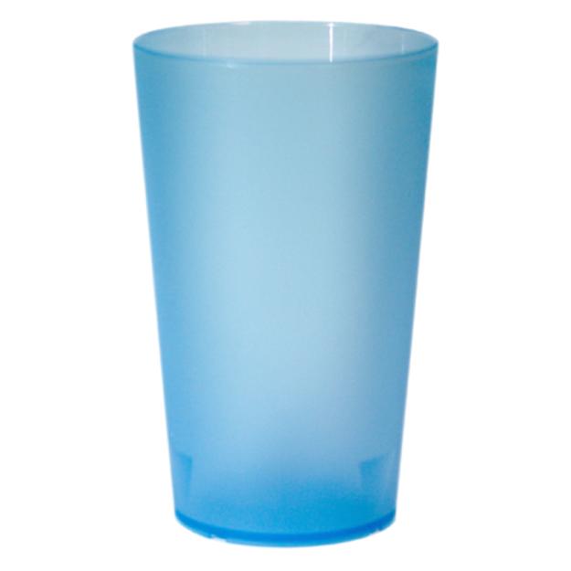 ecoplasticcups - Transparent light blue