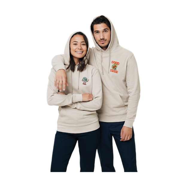 Sweat à capuche en coton recyclé Jasper