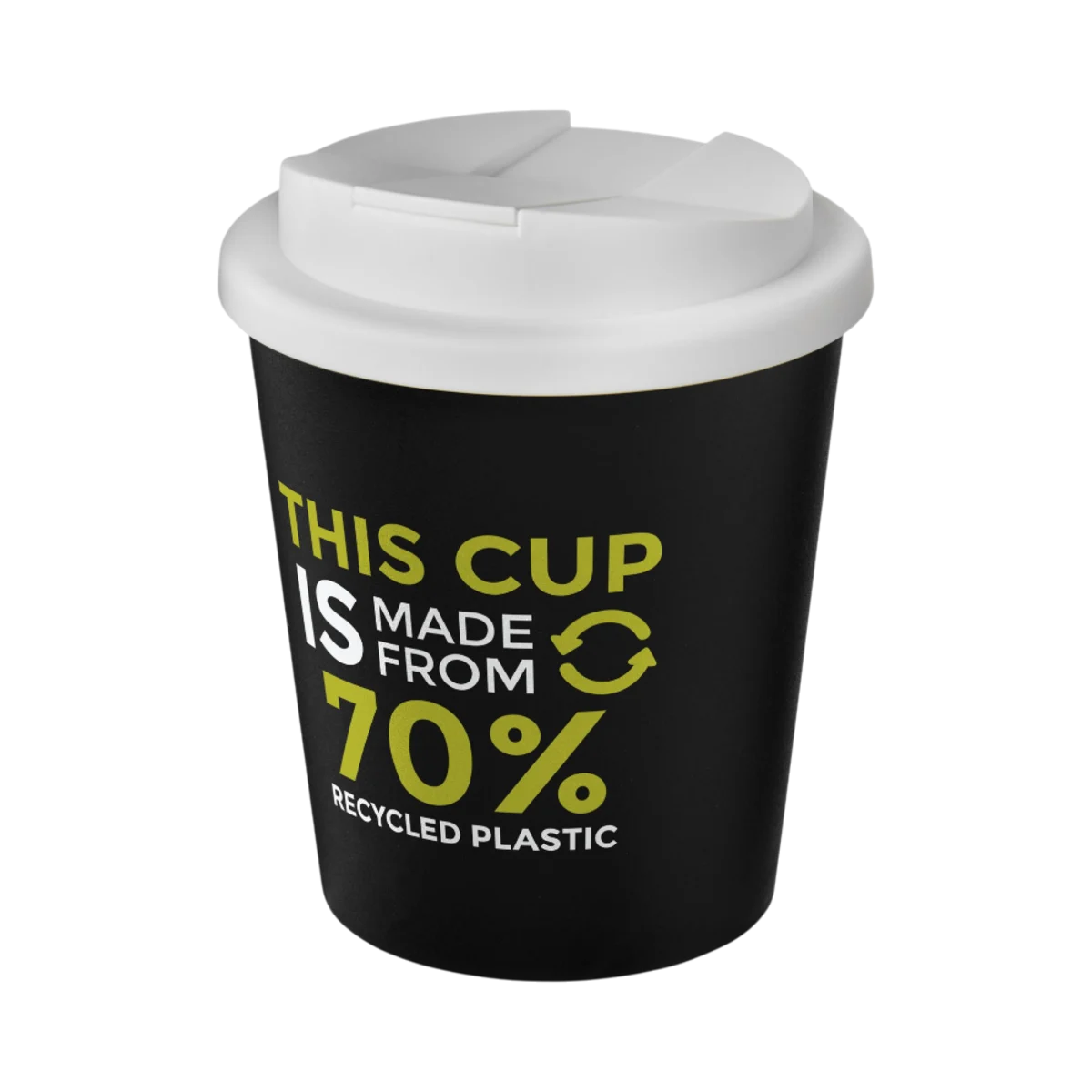Immagine principale di Tazza Termica Espresso Americano® in Materiale Riciclato con Coperchio Antigoccia