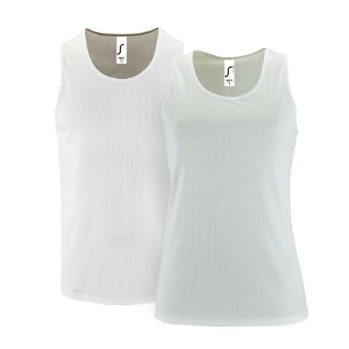 Sols Sports Vest ICON white