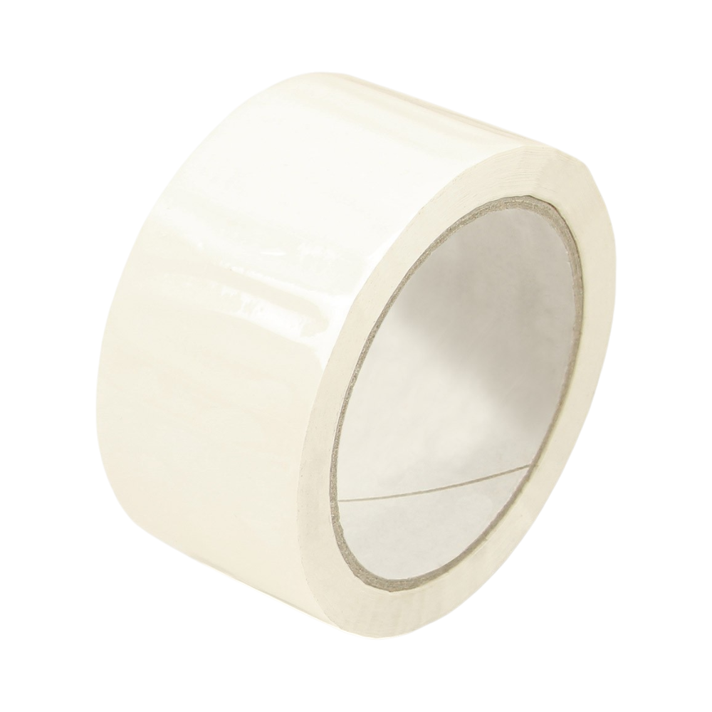 Weißes PP-Klebeband 50 mm x 66 m