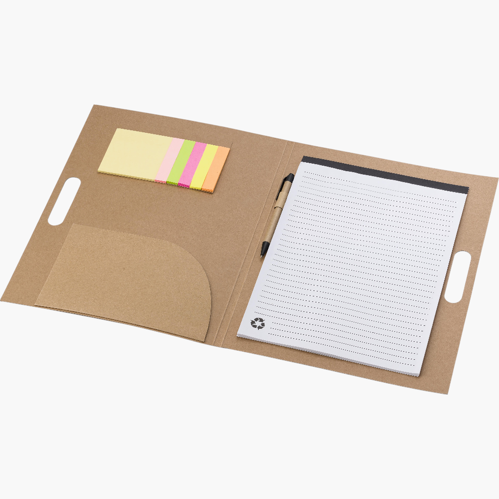 PDP - cardboardmemofoldercharlie square #F8F8F8 background
