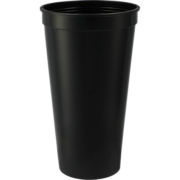 ICON - solid24ozrecycledstadiumcup black