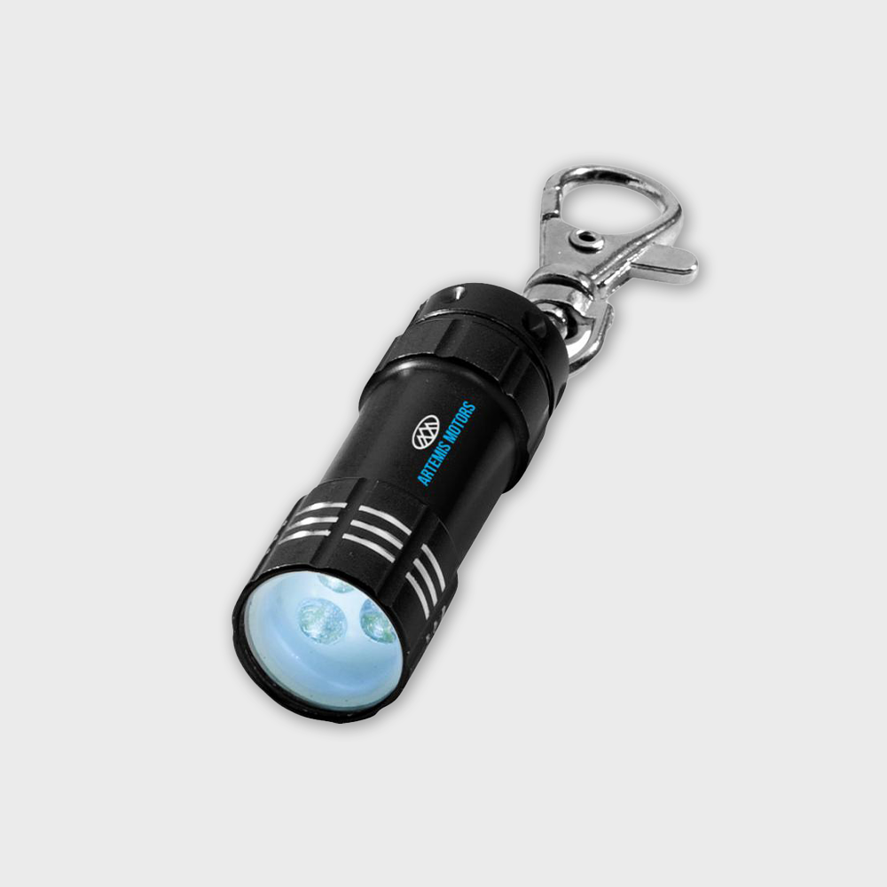 Astro Aluminium LED Keychain Light | HelloPrint