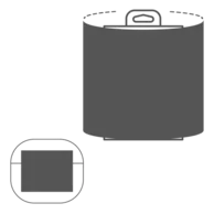 37 x 30 mm - 242 x 120 mm | Earbuds Case - Sleeve