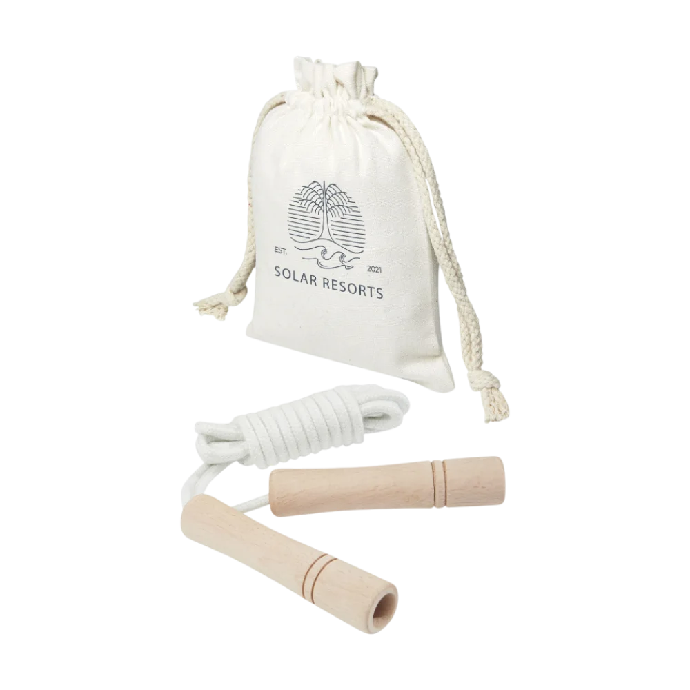 PDP - denisewoodenskippingropeincottonpouch square #F8F8F8 background