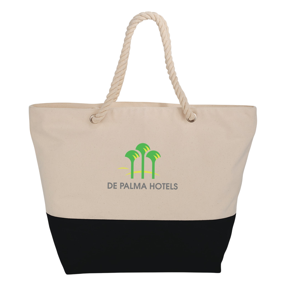 PDP - zippered12ozcottoncanvasropetote square #00000000 background