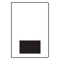 80 x 50 mm- Tampon à chaud