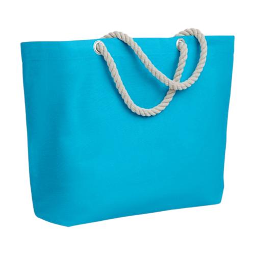 ICON - menorcabeachbagwithcordhandle turquoise