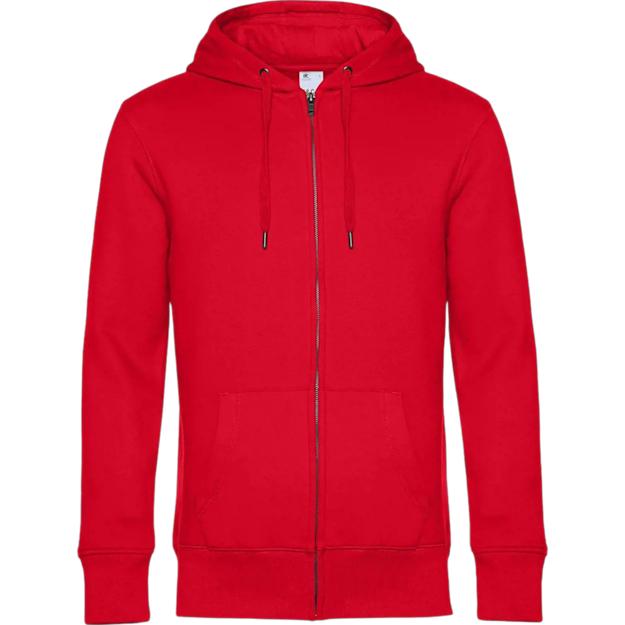 bczippedhoodie280gsm5wu03ku red