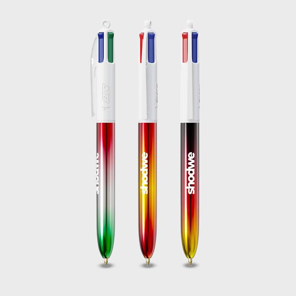 BIC® 4 Colours® Flags Collection Stylo-bille
