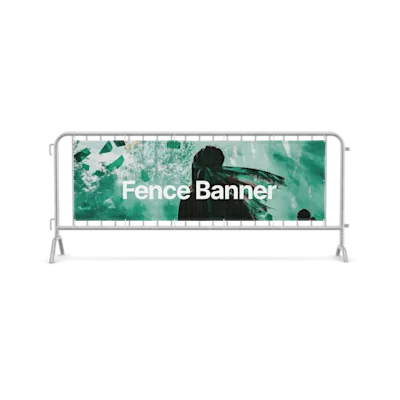 Striscioni per transenne