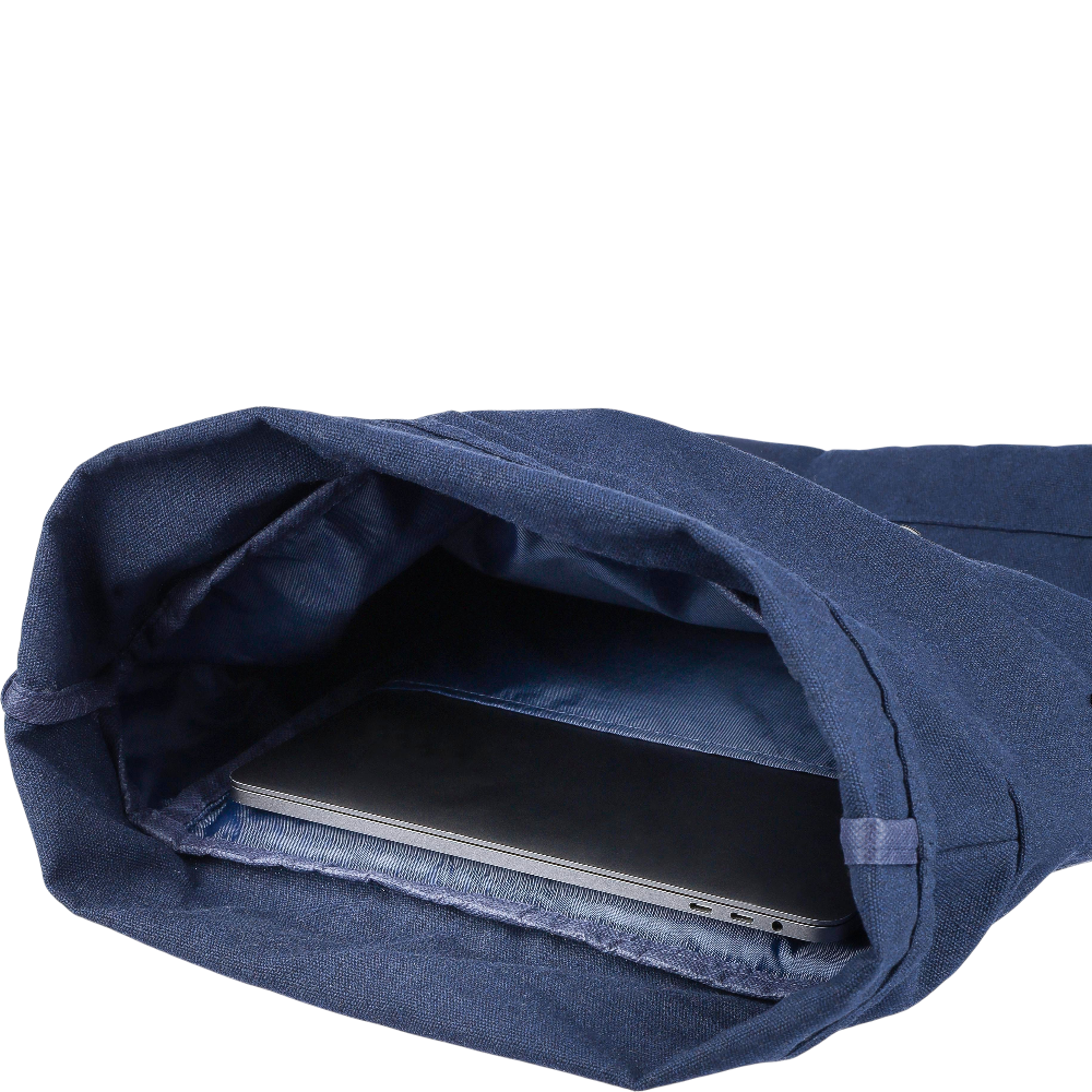 PDP - recycledpolycotton330gsmrolltopbackpackthaddeus square #00000000 background