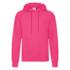 Fruit of the Loom Classic Hoodie ICON Fruchsia