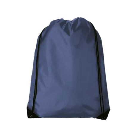 Polyester Drawstring Bag with Black Corners