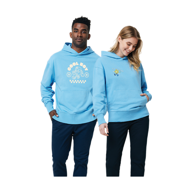 Sweat à capuche Iqoniq en coton recyclé