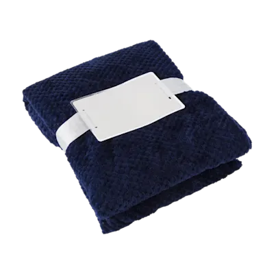 Coperta di flanella goffrata Nikolai | 150 x 120 cm