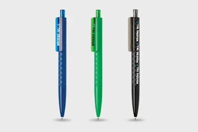 Penna con texture a diamante