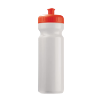 WRsportbottletoppointbasic750ml white and red