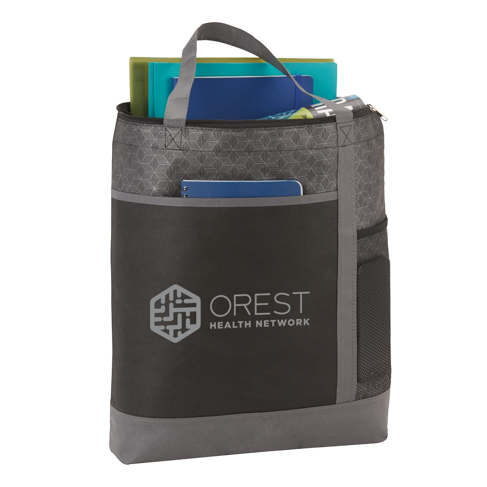 PDP - chromenonwovenzipperconventiontote square original background