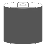 242 x 120 mm - Sleeve