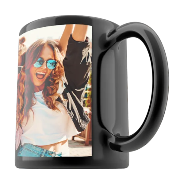 Tazza nera grande