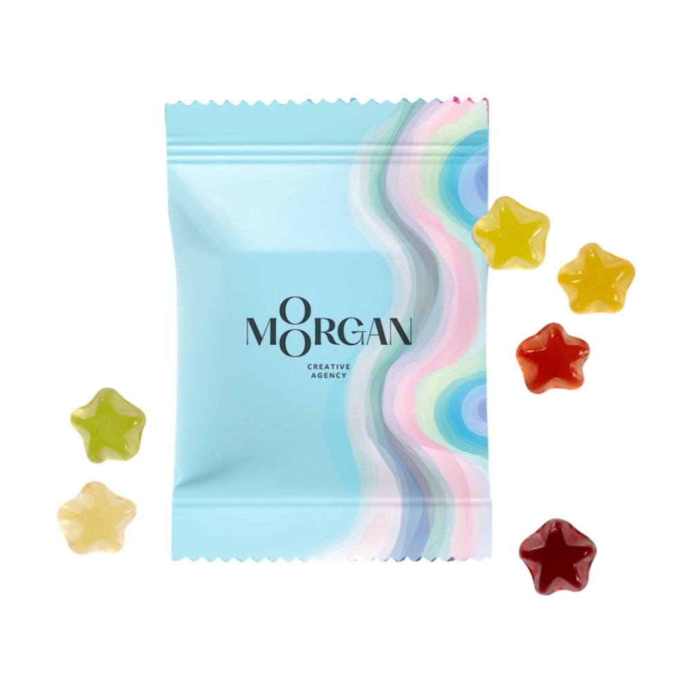 Fruktstjärnor gelégodis