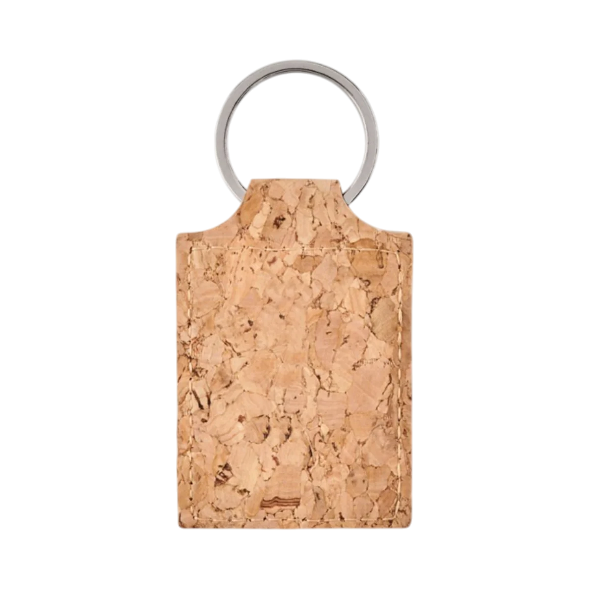 Cork Rectangular Key Ring main image