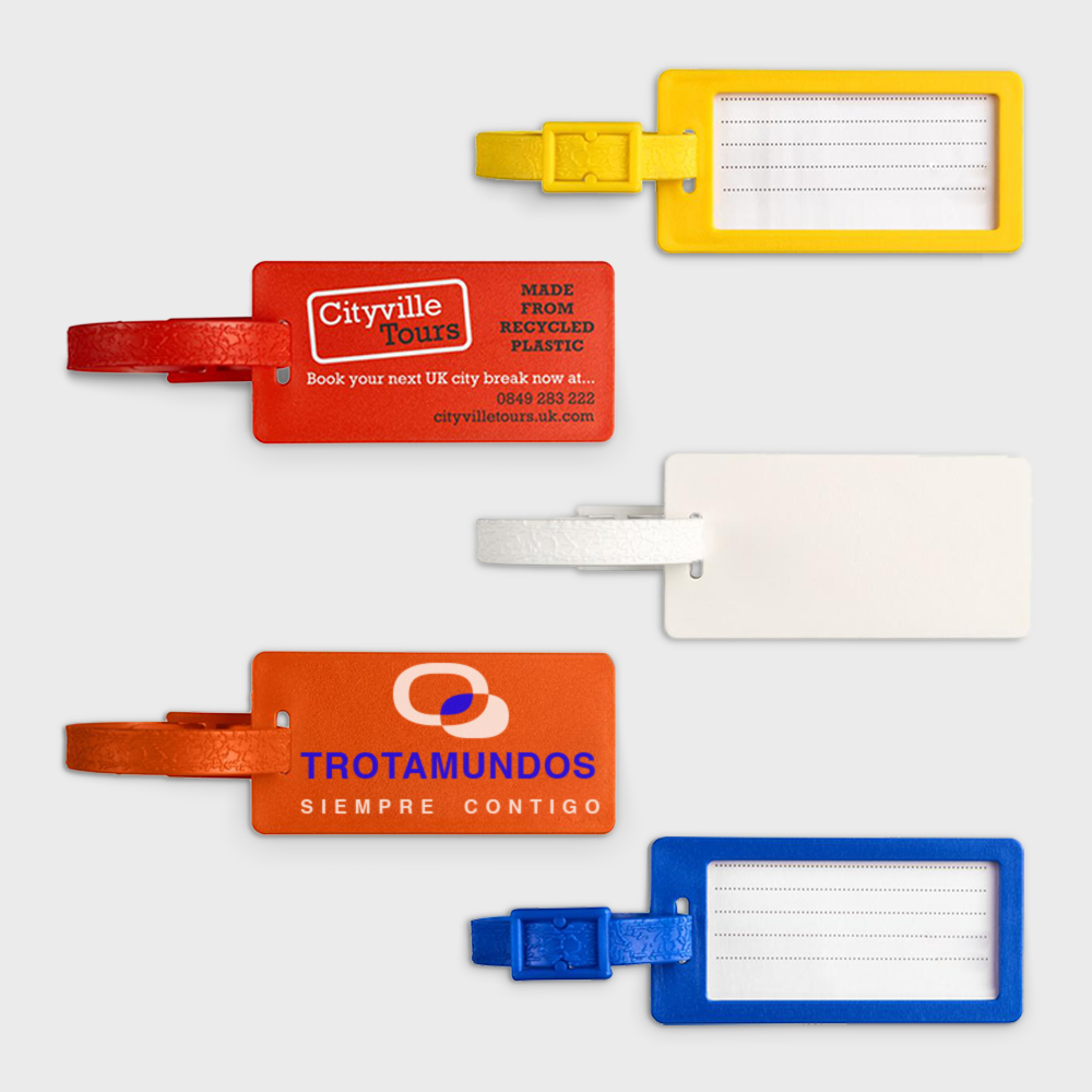 recycledplasticluggagetag PLP
