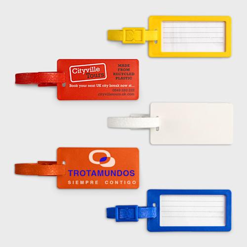 recycledplasticluggagetag PLP