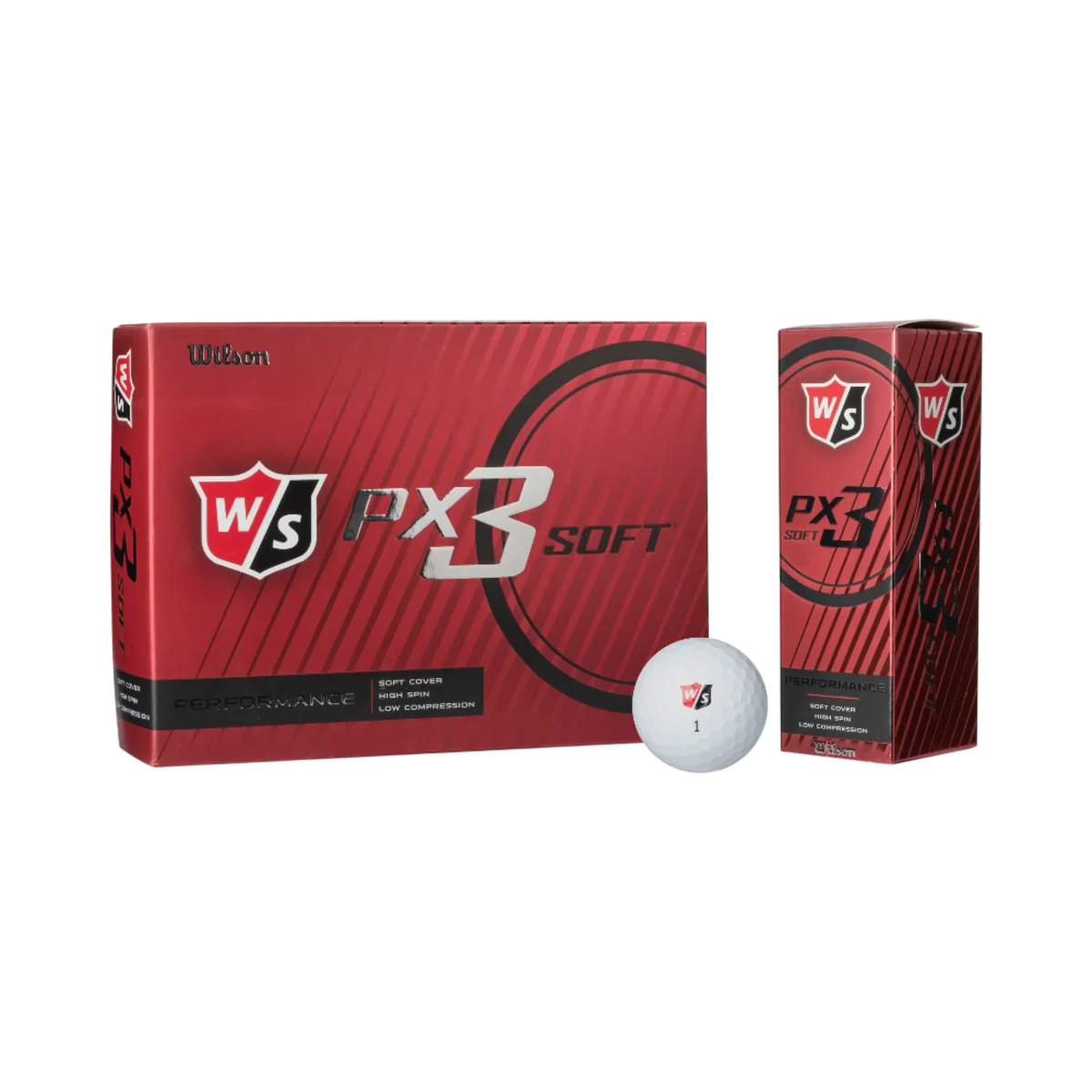 Wilson PX3 Soft Golfball main image
