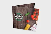 Half Fold Menus