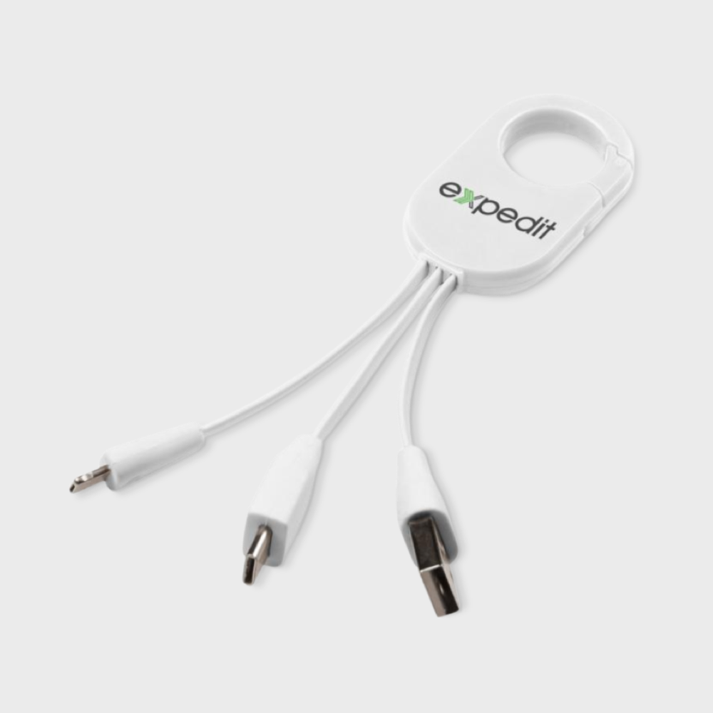 Troup 3-in-1 charging cable PLP SQ