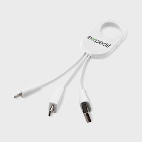 Troup 3-in-1 charging cable PLP SQ