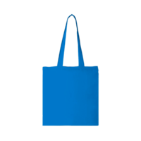 Carolina 100 gsm cotton tote bag 7L process blue