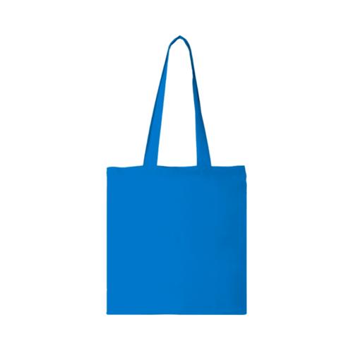 Carolina 100 gsm cotton tote bag 7L process blue