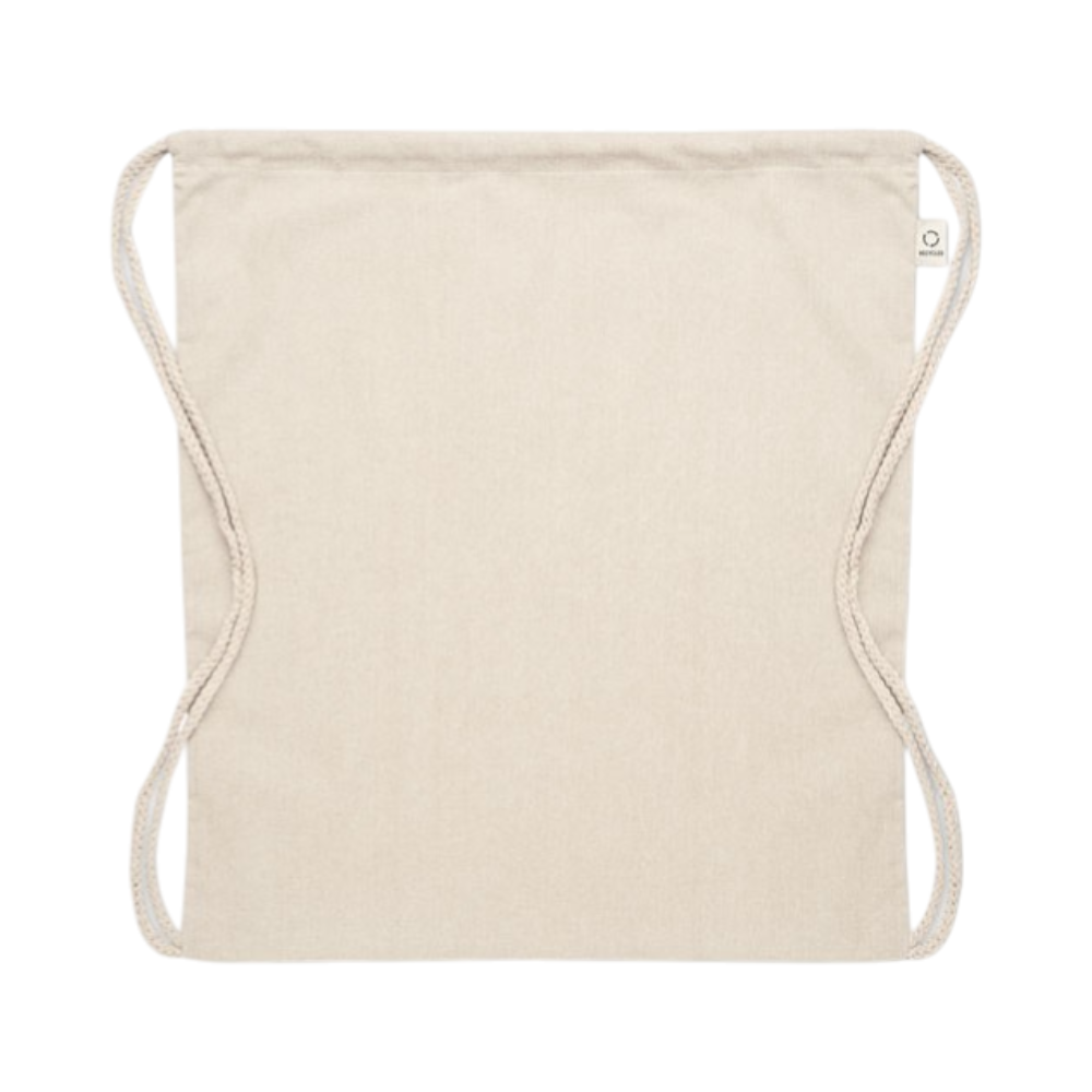 PDP - cabetrirecycledcottondrawstringbag square #00000000 background