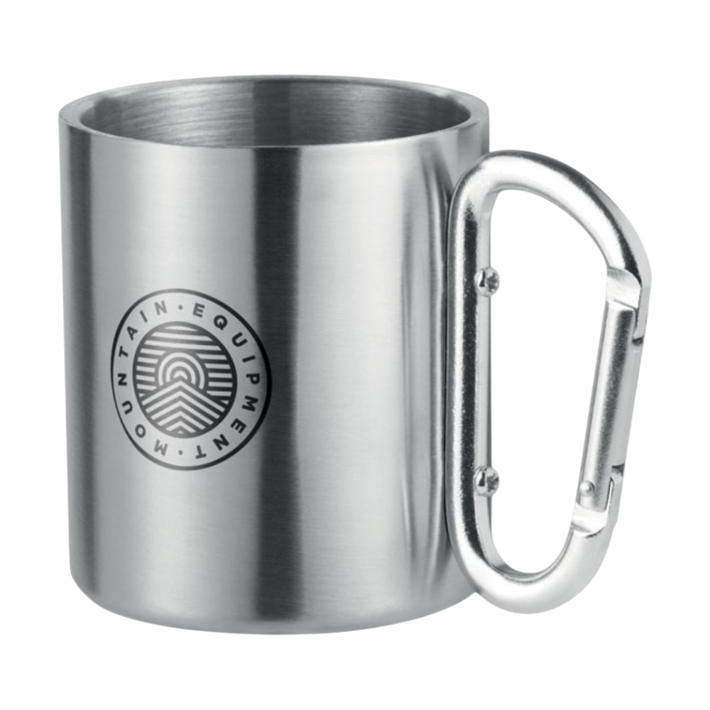 Tazza in Metallo con Manico a Moschettone TRUMBO