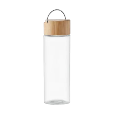 AMELAND Glass Bottle Bamboo Lid