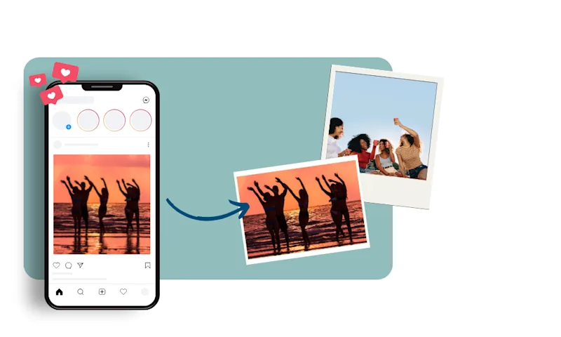 Photo prints s block content I 