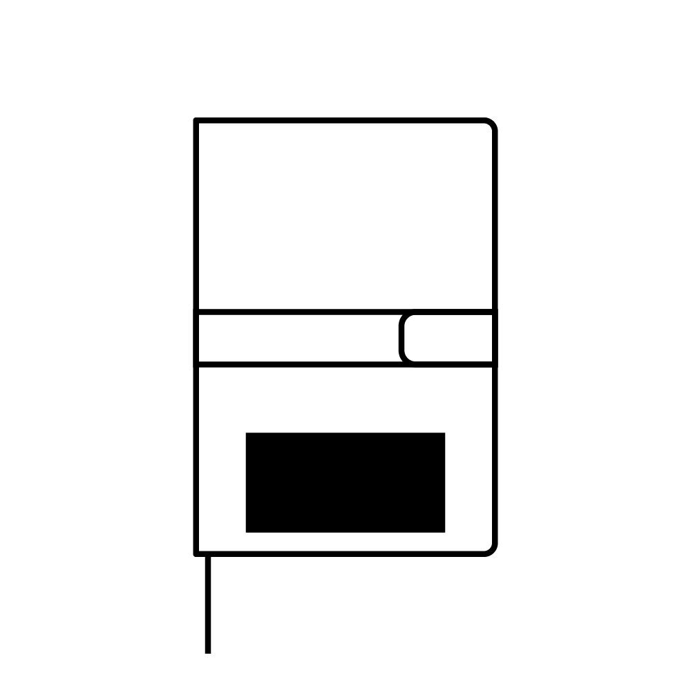 100 x 50 mm - Zeefdruk