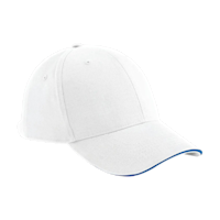 ICON - athleisure6panelcap white_bright_royal