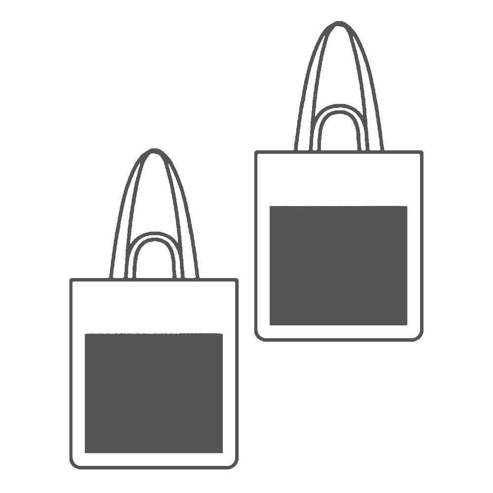 300 x 260 mm | Voor- & achterkant