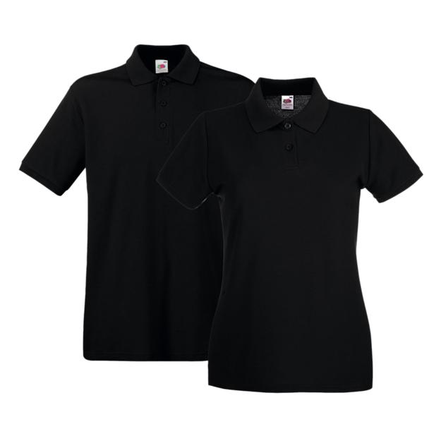 Fruit of the loom Premium Polo 170g ICON black